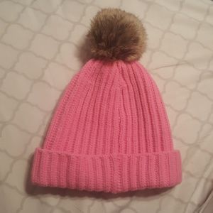 Pink beanie